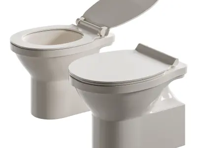 Wc Classicb ceramica 3D model