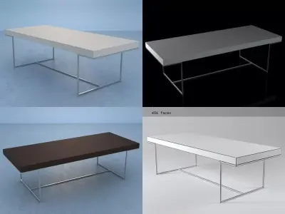 Athos Table TAS250F 3D model