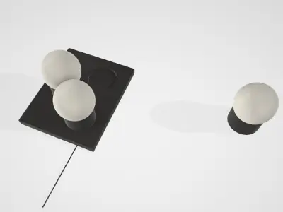 LAMP PBR - GLB - GLTF - OBJ - 3dsMax Free low-poly 3D model