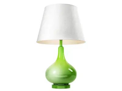 Akeim Glass Table Lamp Low-poly 3D model