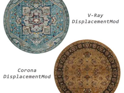 Rugs No 1066 Low-poly 3D model