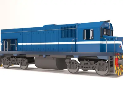 locomotive EMD G22W  3D model