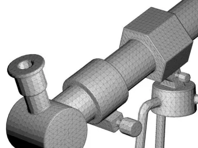 Classic Astronomical Telescope 3D print model