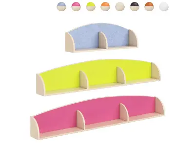 Legenda PK08 PK09 PK10 Shelves 3D model