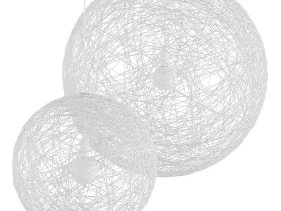 Random Light II  Hanging lamp 3D model