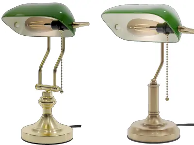 26 Table Study Light 3D model