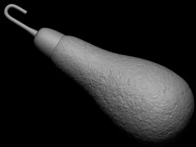 3D PRINTABLE COTTON CANDY COCOON CLOSED VERSION - KILLER KLOWNS 3D print model