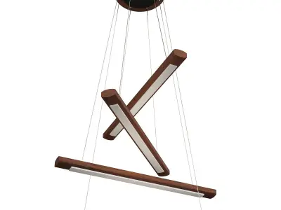 YORK CHANDELIER Low-poly 3D model