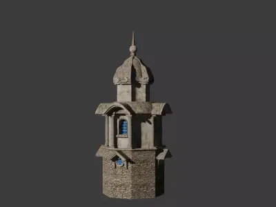 Tower 3D model 2