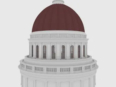 Classic Dome 2 3D model