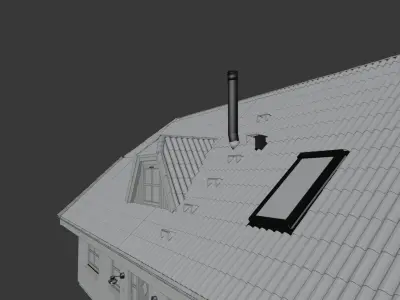 Modern House 3D model 71