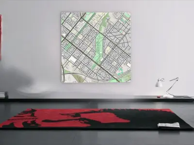 Cityscape Zaporizhzhya Ukraine 3D model