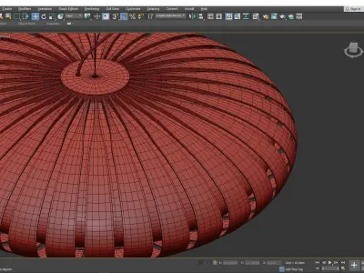 Maranga Pendant Light Low-poly 3D model