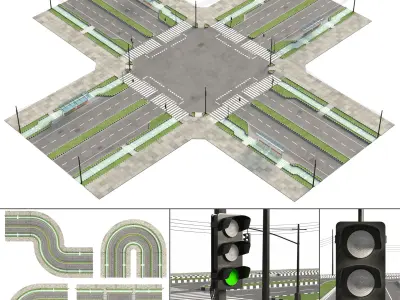 green street 3D model