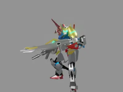 The Mecha Attacker 7 3D model
