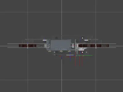 Vintage Bell-Howell Super Eight 8mm Projector 3D model