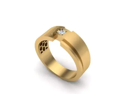 Jewelry ring 412 3D print model
