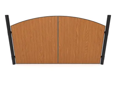 VILLA GATE MODERN 3D model