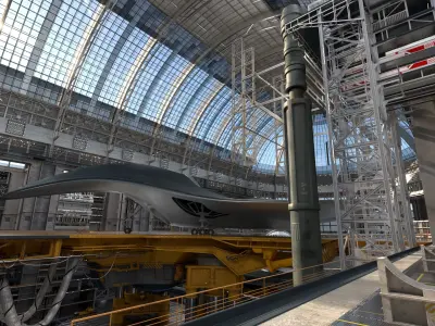  Conceptual Maintenance Center for Low-orbit Vehicles 