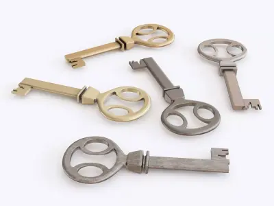 Key 14 3D model