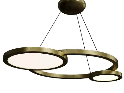 Eclisse Pendant Light 3D model