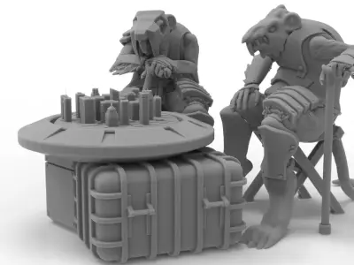 Cheese Stealer Cult - Brood Mother 3D print model