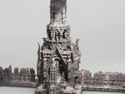 Lycan Tower Bridge 2  3D model