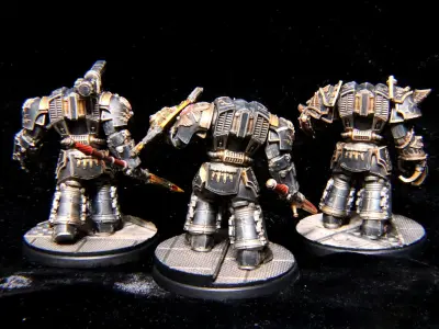 Obsidian Guard - Djinni - Base Kit 3D print model