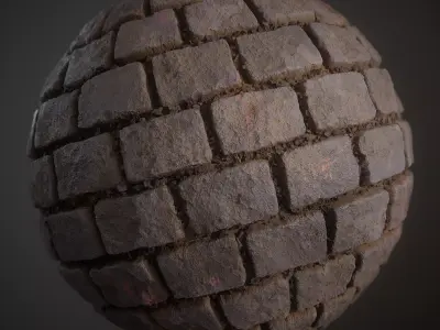 Stone Pavement Material Texture