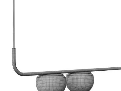 Arte Lamp Poplar A2174SP-5BK Free 3D model