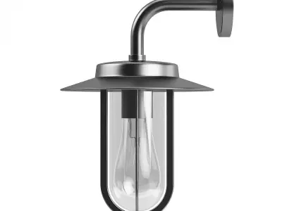Wall Exterior Lamp 3D Model 3D model