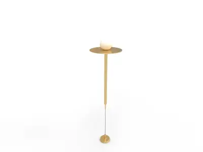 Nodes Pendant Light by Kelly Wearstler - Burnished Brass 3D model