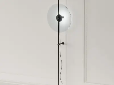 Secant Wall Lights by Daniel Rybakken 3D model