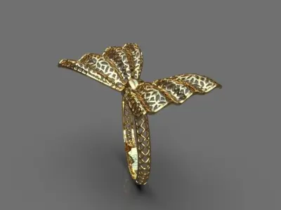 Light ring 3D print model 3