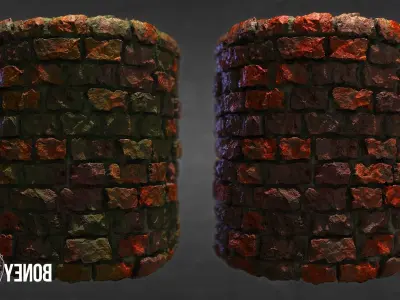 Stone Brick Wall - Game Textures Texture