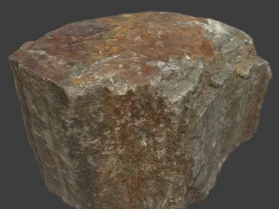 Regina Stone Low-poly 3D model