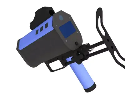 Traffic laser speed 3D model