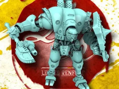 Lesser Blu Steamknight  3D print model