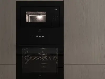 Kitchen set 12 3D model