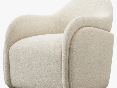 Charter Street Rhodes Chair 3D model