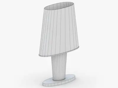 1374 - Table Lamp Low-poly 3D model