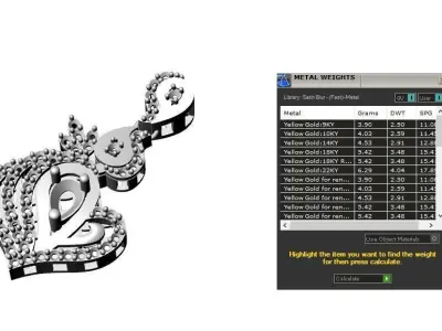 Half set 0046 3D print model