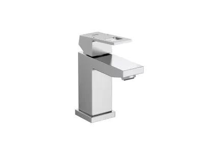 Cube Wall hung Basin 45 Set Free 3D model