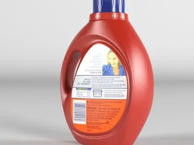 Tide Detergent Bottle 3D model