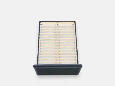 IDANAS Upholstered bed frame 3 Low-poly 3D model