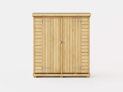 Large Tool Store Low-poly 3D model