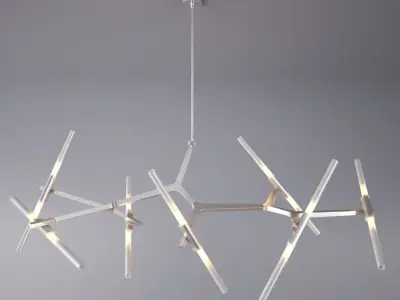 Agnes Chandelier Free 3D model