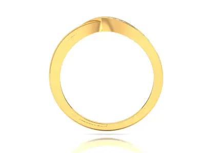 Solitaire Engagement Women Ring 3D print model buy