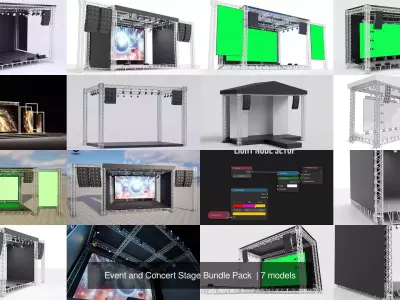 Event and Concert Stage Bundle Pack 