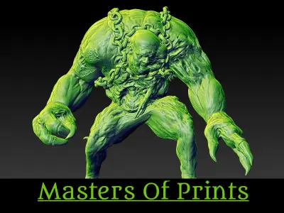 big zombie model 2 3D print model 3D print model